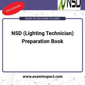 NSD (Lighting Technician) Preparation Book