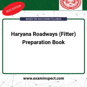 Haryana Roadways (Fitter) Preparation Book