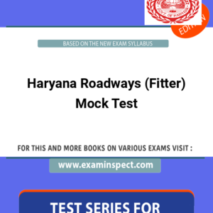 Haryana Roadways (Fitter) Mock Test