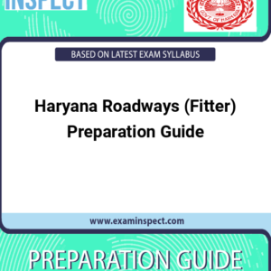 Haryana Roadways (Fitter) Preparation Guide