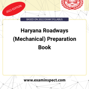 Haryana Roadways (Mechanical) Preparation Book
