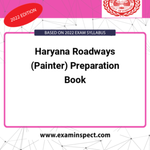 Haryana Roadways (Painter) Preparation Book