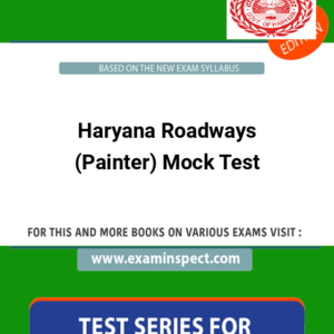 Haryana Roadways (Painter) Mock Test
