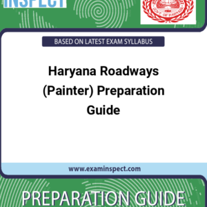 Haryana Roadways (Painter) Preparation Guide