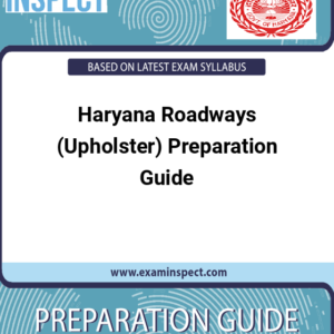 Haryana Roadways (Upholster) Preparation Guide