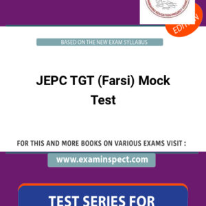JEPC TGT (Farsi) Mock Test