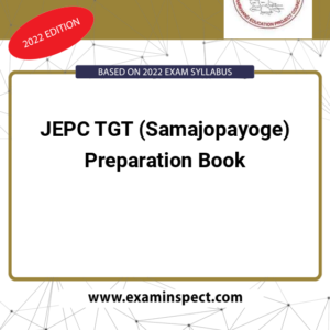 JEPC TGT (Samajopayoge) Preparation Book