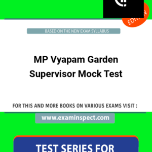 MP Vyapam Garden Supervisor Mock Test