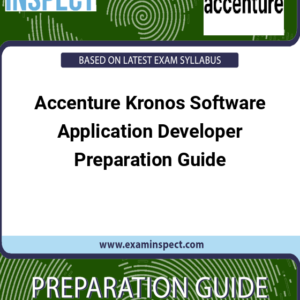 Accenture Kronos Software Application Developer Preparation Guide
