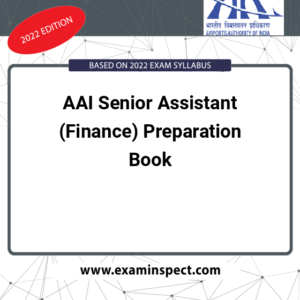 AAI Senior Assistant (Finance) Preparation Book