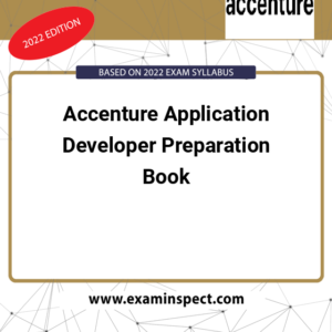 Accenture Application Developer Preparation Book