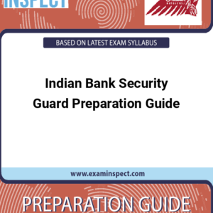 Indian Bank Security Guard Preparation Guide