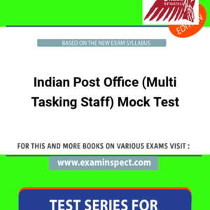 Indian Post Office (Multi Tasking Staff) Mock Test