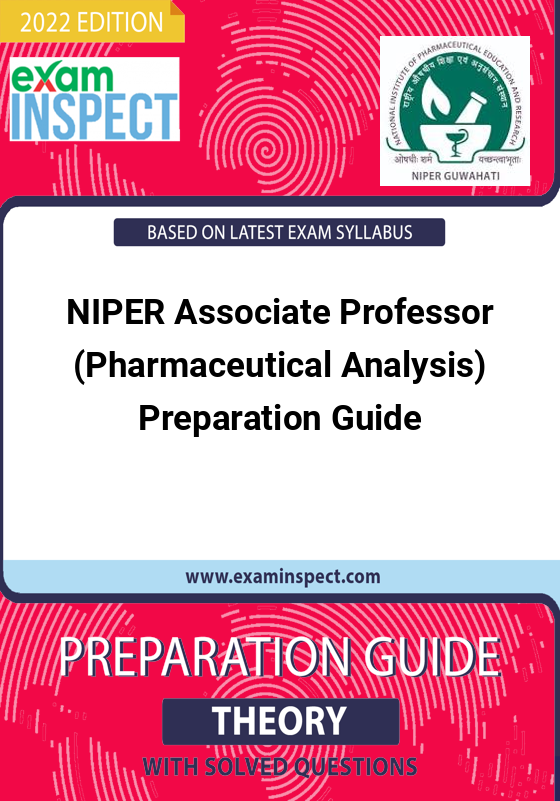 NIPER Associate Professor (Pharmaceutical Analysis) Preparation Guide
