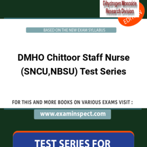 DMHO Chittoor Staff Nurse (SNCU,NBSU) Test Series
