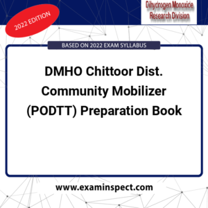 DMHO Chittoor Dist. Community Mobilizer (PODTT) Preparation Book