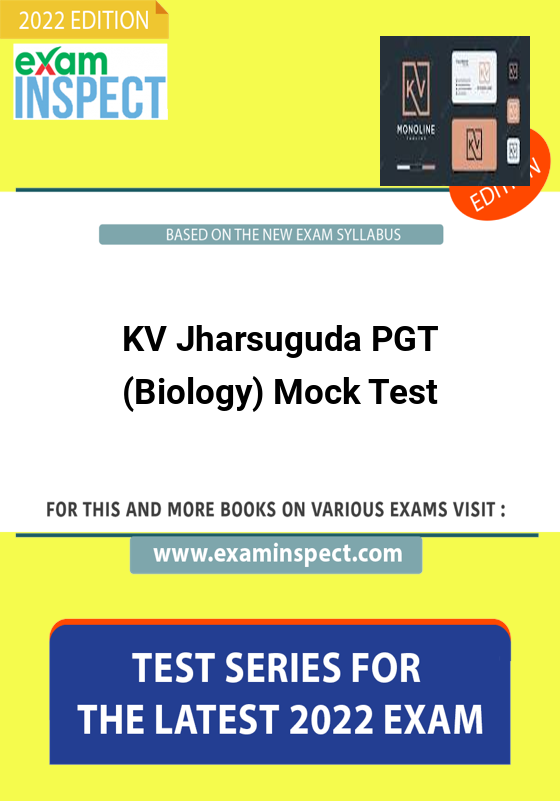 KV Jharsuguda PGT (Biology) Mock Test