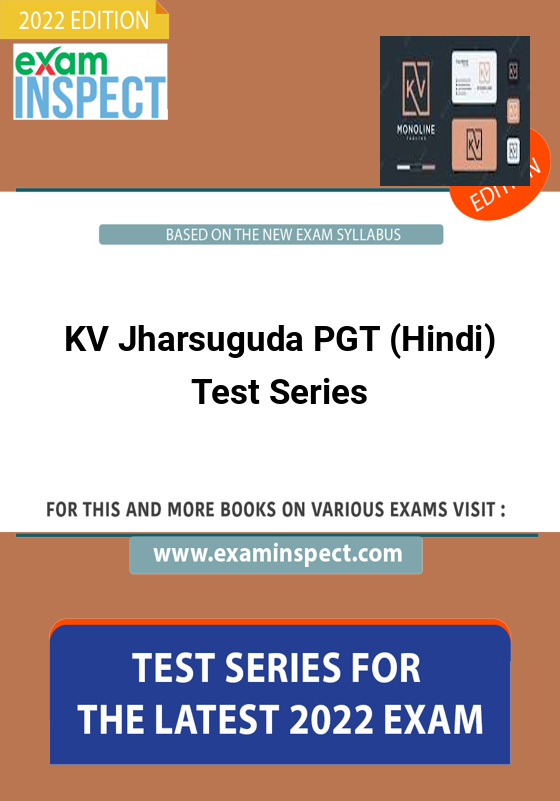KV Jharsuguda PGT (Hindi) Test Series
