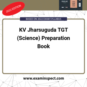 KV Jharsuguda TGT (Science) Preparation Book