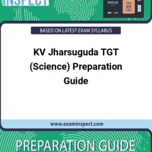 KV Jharsuguda TGT (Science) Preparation Guide