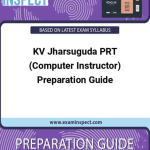 KV Jharsuguda PRT (Computer Instructor) Preparation Guide